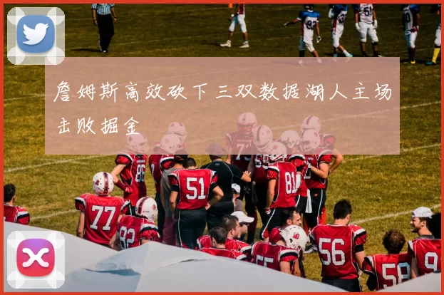 詹姆斯高效砍下三双数据湖人主场击败掘金